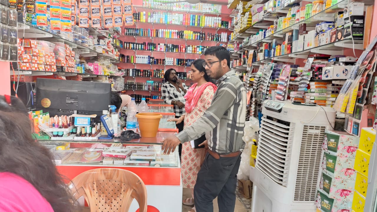 Sarangarh News : खाद्य औषधि प्रशासन की टीम ने सारंगढ़ में की जांच
