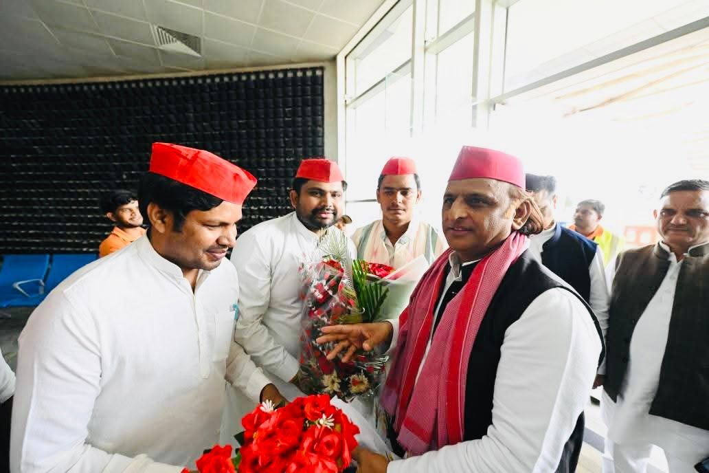 अखिलेश यादव का रायपुर दौरा, साहू समाज को सत्ता में हिस्सेदारी का आह्वान