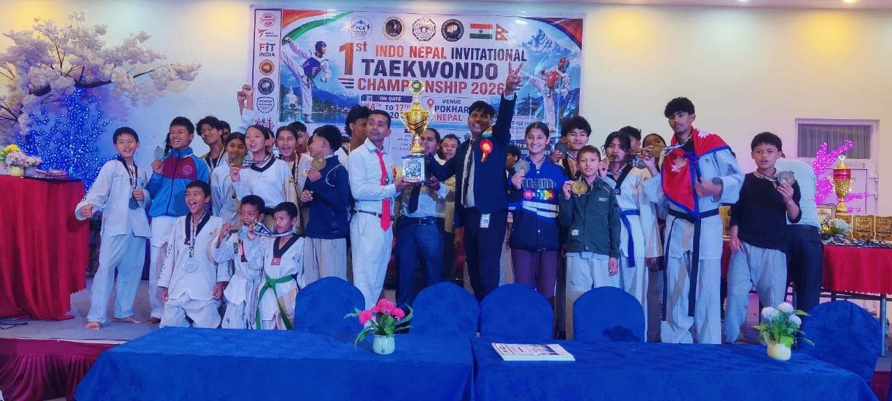 बिलासपुर के खिलाड़ियों ने बढ़ाया देश का मान, पोखरा इंटरनेशनल ताइक्वांडो चैंपियनशिप में भारत रहा प्रथम