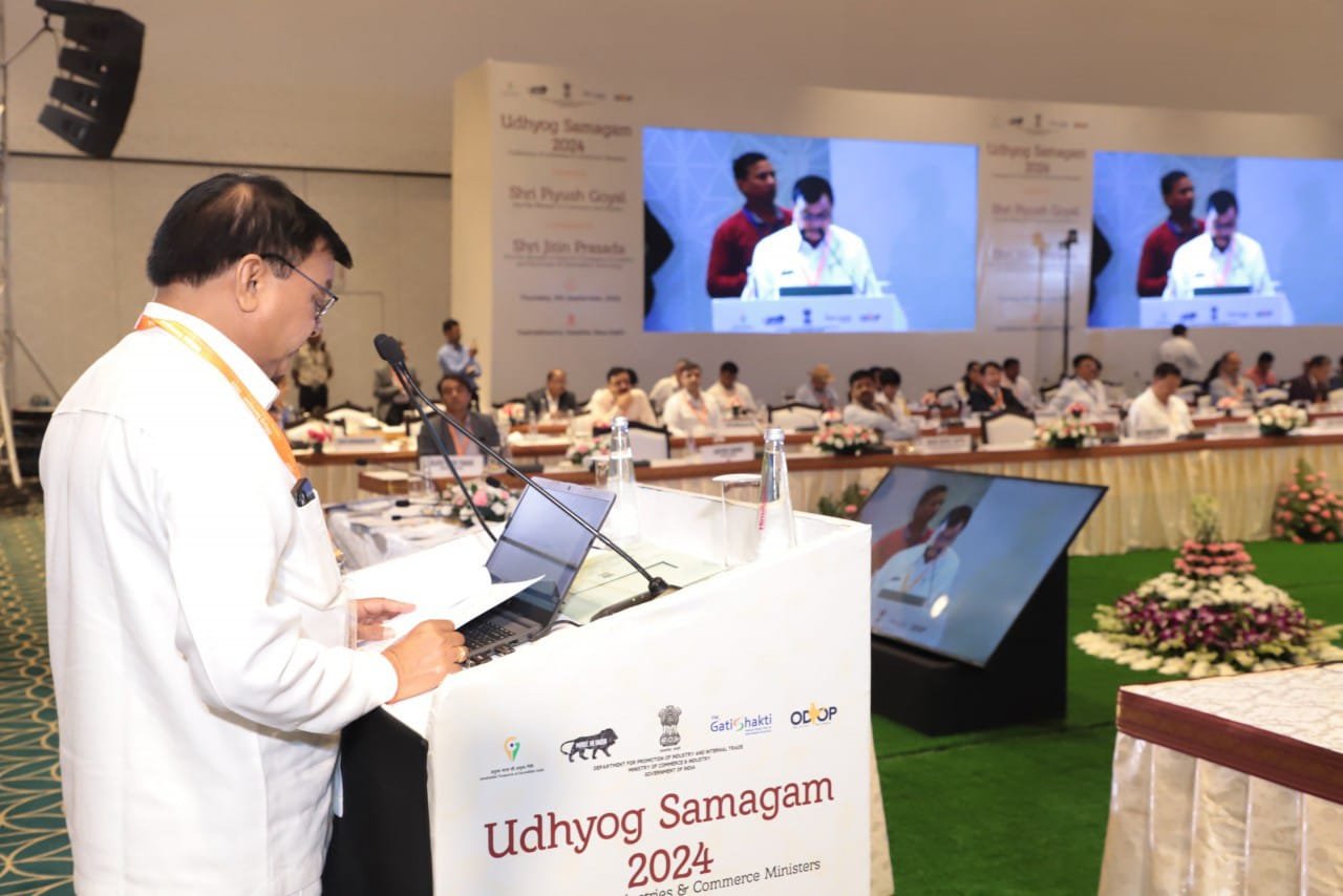 छत्तीसगढ़ के उद्योग मंत्री श्री लखन लाल देवांगन ने नई दिल्ली में ‘उद्योग समागम‘ में की भागीदारी