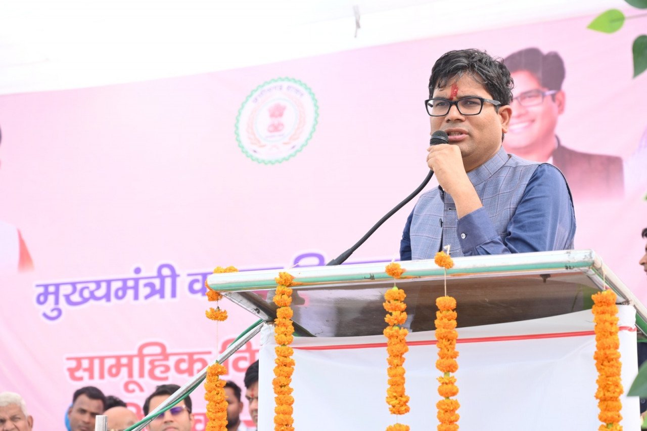 दहेज प्रथा जैसी सामाजिक बुराई को दूर करने में अहम भूमिका निभा रही मुख्यमंत्री कन्या विवाह योजना-वित्त मंत्री श्री ओ.पी.चौधरी