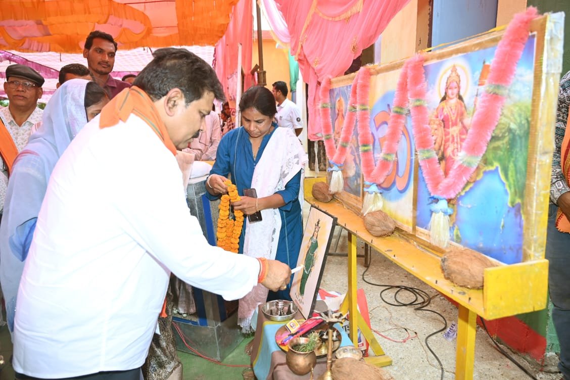 उपमुख्यमंत्री श्री विजय शर्मा श्री सद्गुरू कबीर प्राकट्य दिवस में हुए शामिल, मेला विकास के लिए 20 लाख की घोषणा