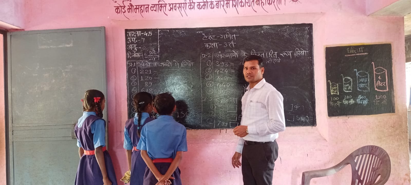 विकासखंड शिक्षा अधिकारी मोहला ने किया स्कूलों का औचक निरीक्षण