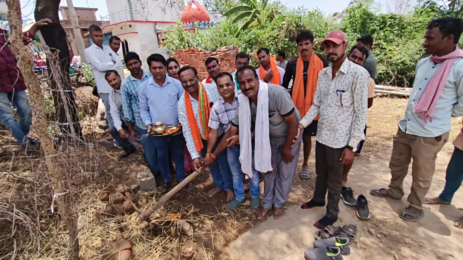 उपमुख्यमंत्री श्री विजय शर्मा के पहल से ग्रामीण क्षेंत्रों का विकास