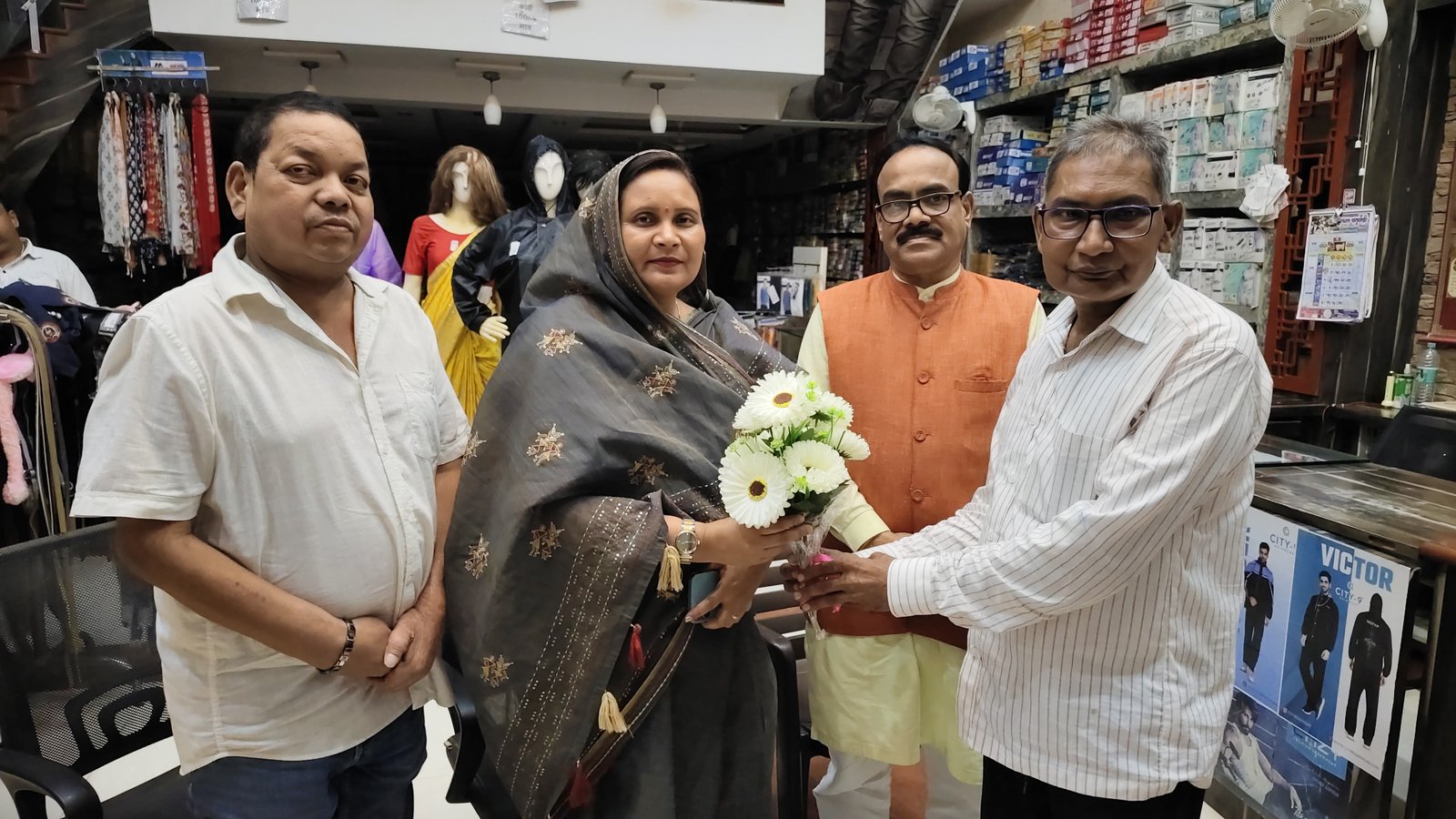 बरमकेला में लैलूंगा विधायक विद्यावती सिदार व भाजपा उपाध्यक्ष जगन्नाथ पाणिग्राही का हुआ आत्मीय स्वागत