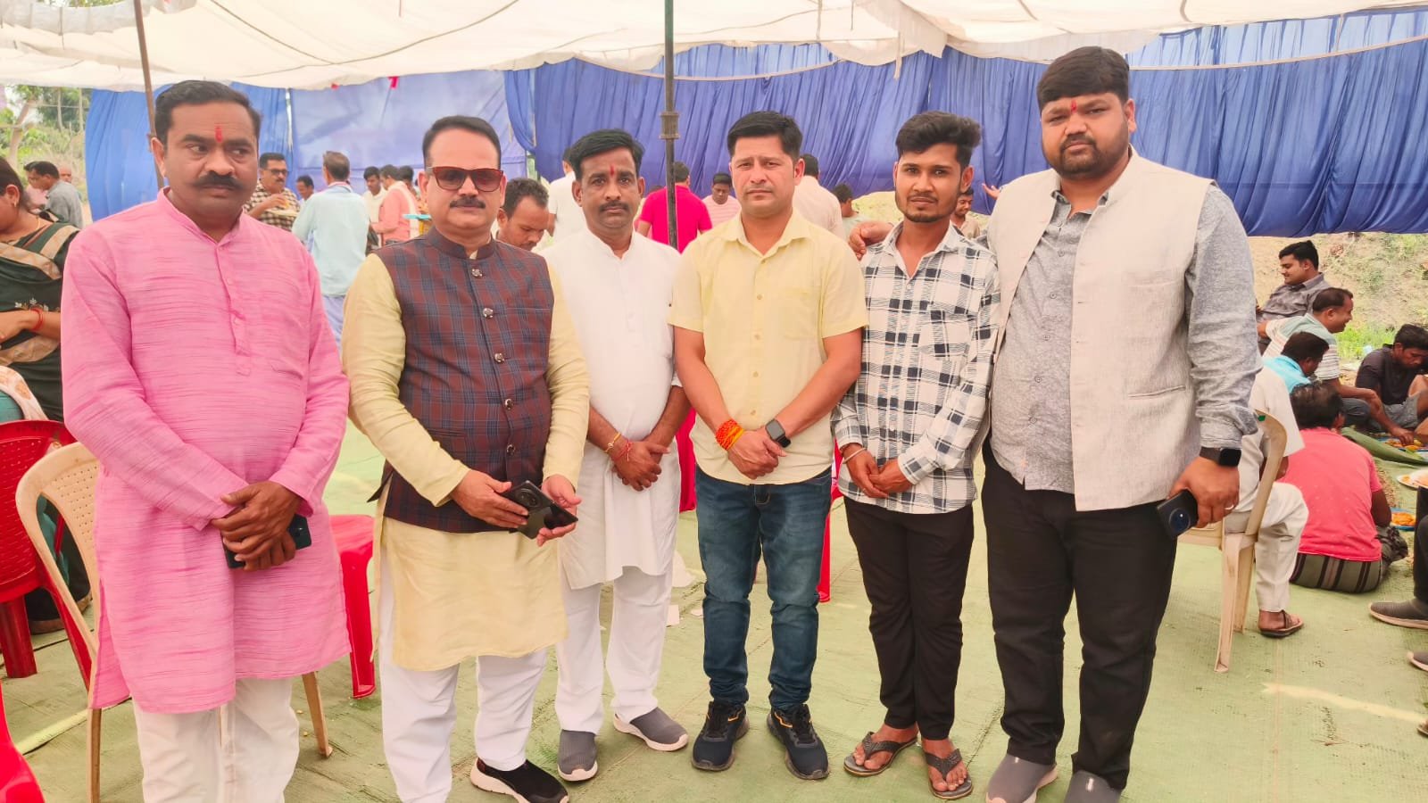 जिपं अध्यक्ष संजय भूषण पांडे सहित भाजपा के 20 से अधिक नेताओं ने स्व. हरिकृष्ण पटेल को भावपूर्ण श्रद्धांजलि अर्पित की