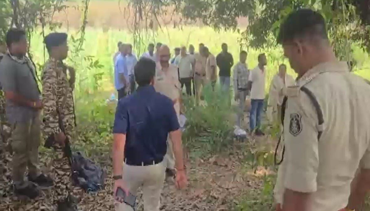 रायगढ़ तमनार में एक एकड़ अफीम खेती का रात में भंडाफोड़: झारखंडी मार्शल सांगा हिरासत में