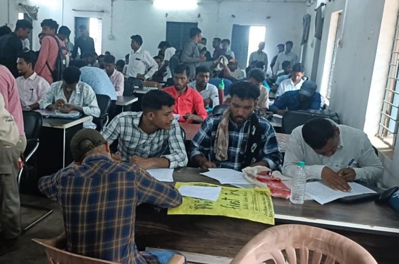 जिला रोजगार एवं स्व रोजगार मार्गदर्शन केंद्र द्वारा प्लेसमेंट कैंप का आयोजन