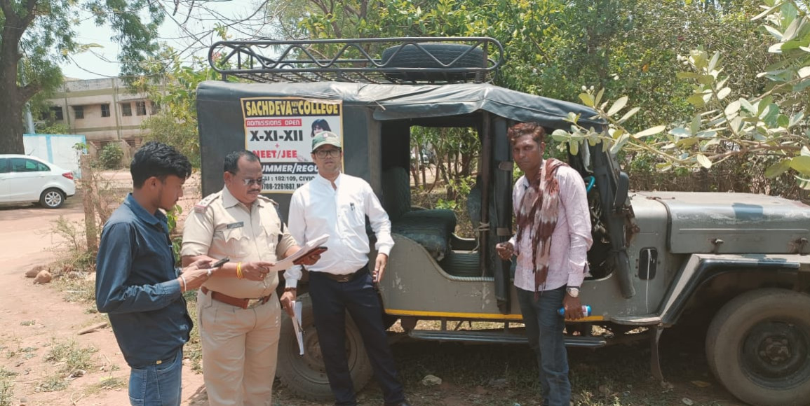 Kabirdham News : परिवहन विभाग की कार्यवाही, 05 वाहनों से 43 हजार 800 रूपए का काटा गया ई चालान