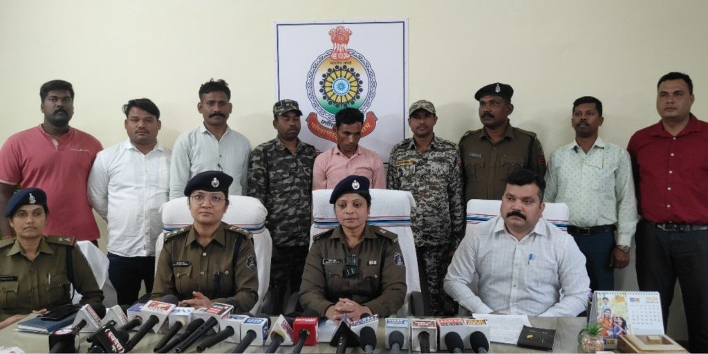 नर्राटोला में हुए अंधे कत्ल की गुत्थी सुलझी 24 घंटे के अंदर आरोपी हुआ गिरफ्तार