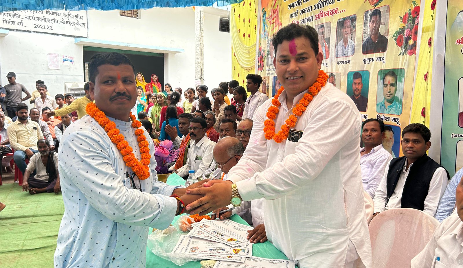 संत कर्मा माता की मूर्ति का प्राण प्रतिष्ठा महोत्सव हुआ धूम धाम से संपन्न