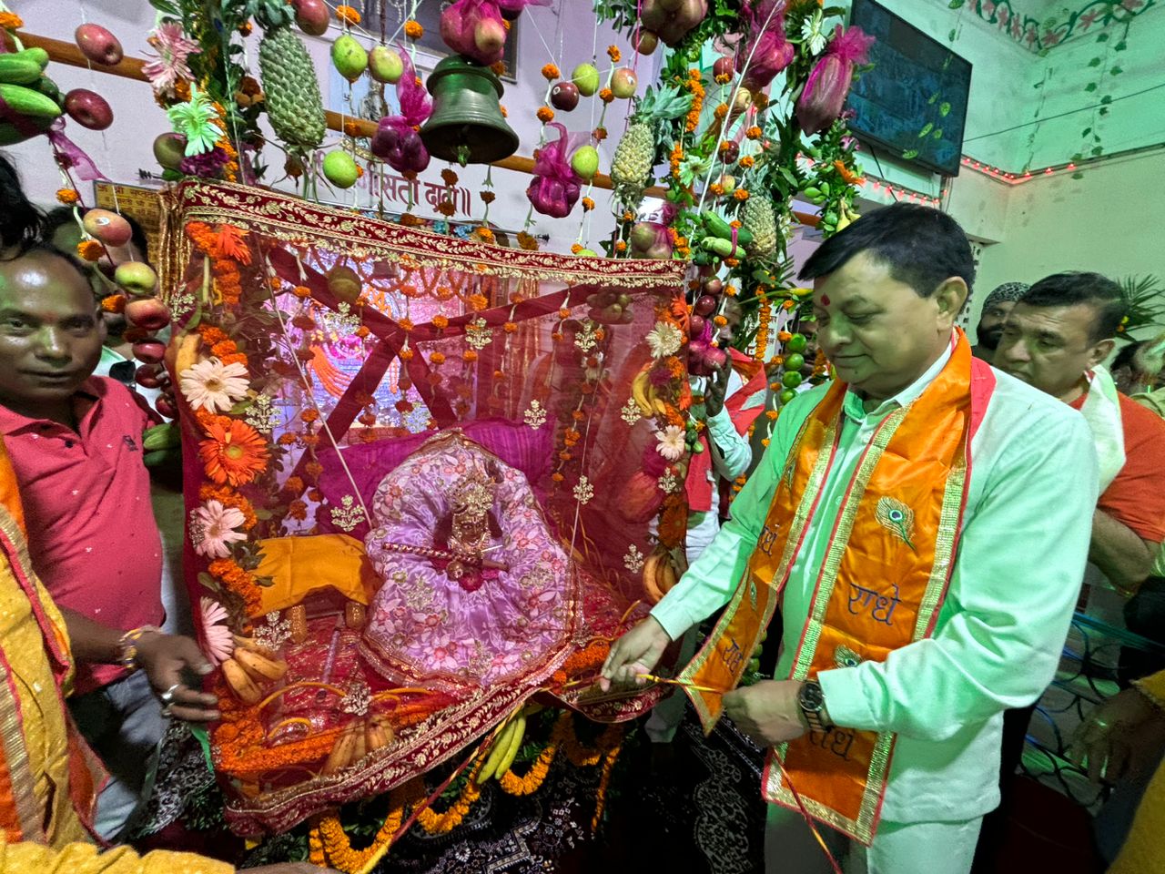 Korba News : जन्माष्टमी पर कोरबा में आयोजित विभिन्न कार्यक्रमों में मंत्री श्री देवांगन हुए शामिल