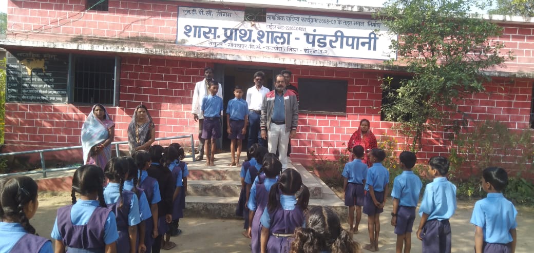Korba News : कलेक्टर के निर्देश पर स्कूल का किया गया आकस्मिक निरीक्षण