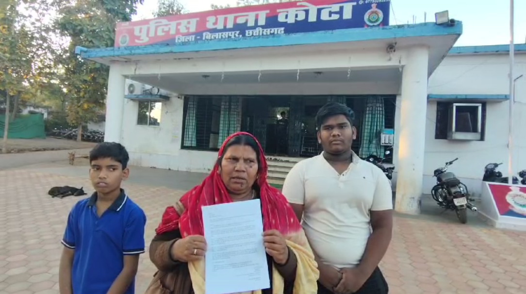 Bilaspur News : संजय जोशी के परिवार पर हो रहे लगातार हमले
